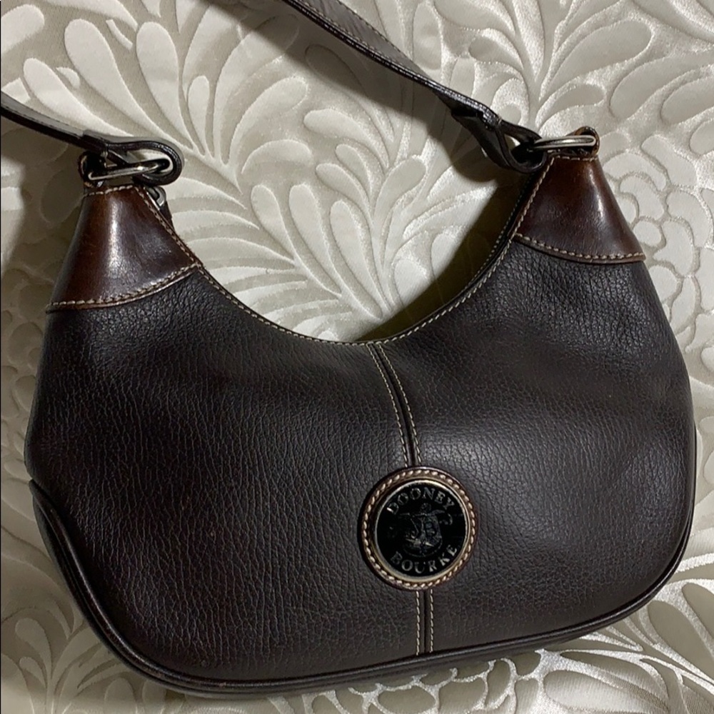 Vintage Dooney All Weather small zip hobo